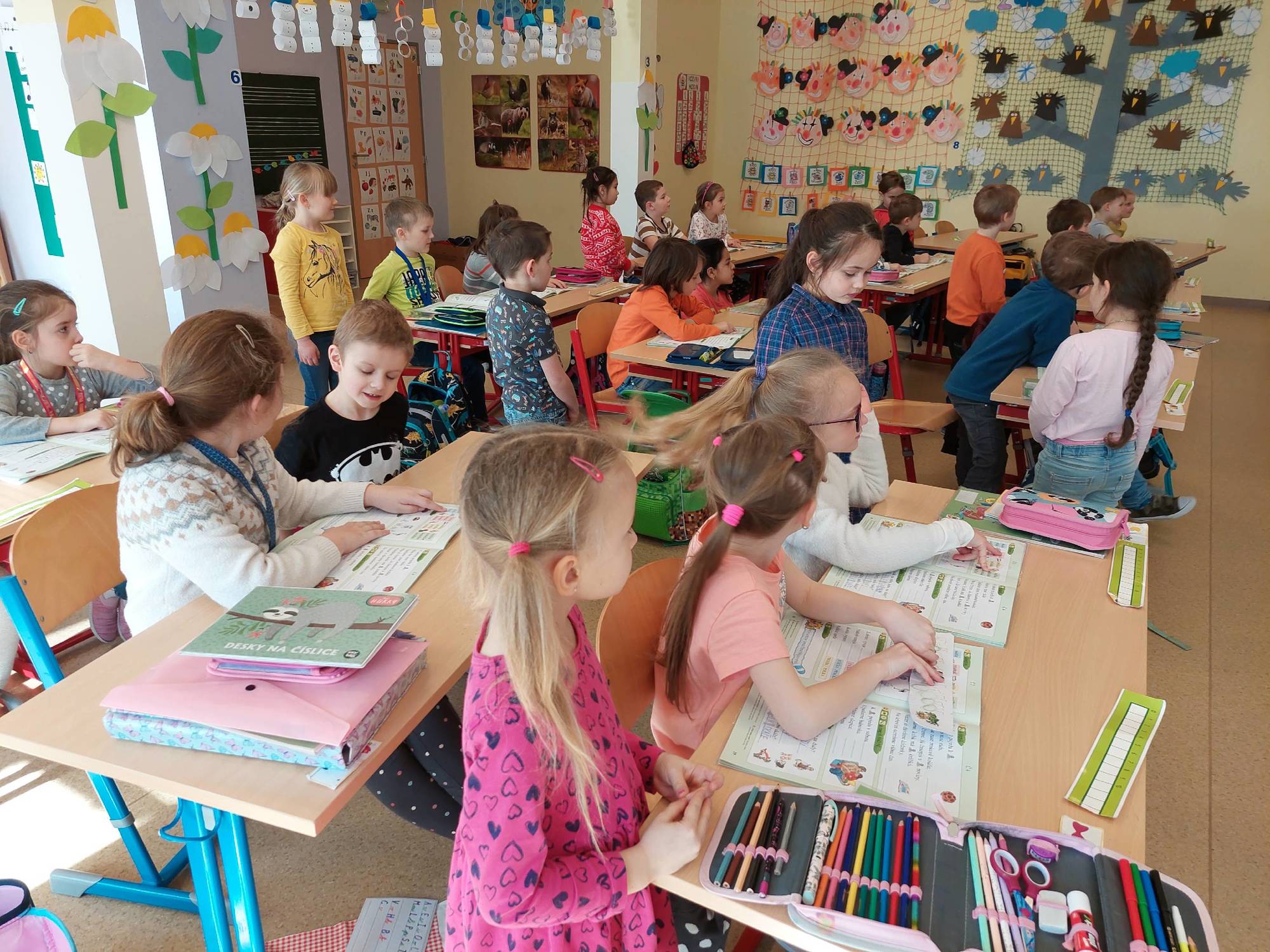 návštěva v ZŠ 2